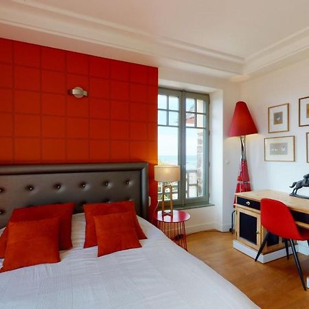 Les Roches Grises, Luxueuse Villa Face Mer, 4Etoiles, Spa Et Jardin Panoramique, Societe La Clef Decamp Granville Exterior photo